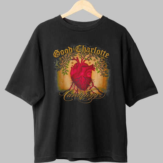 Tricou Good Charlotte - Album Cardiology fata