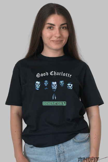 Tricou Good Charlotte - Generation Rx Skull Design dama negru