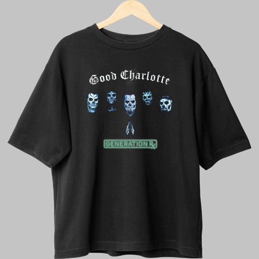 Tricou Good Charlotte - Generation Rx Skull Design fata