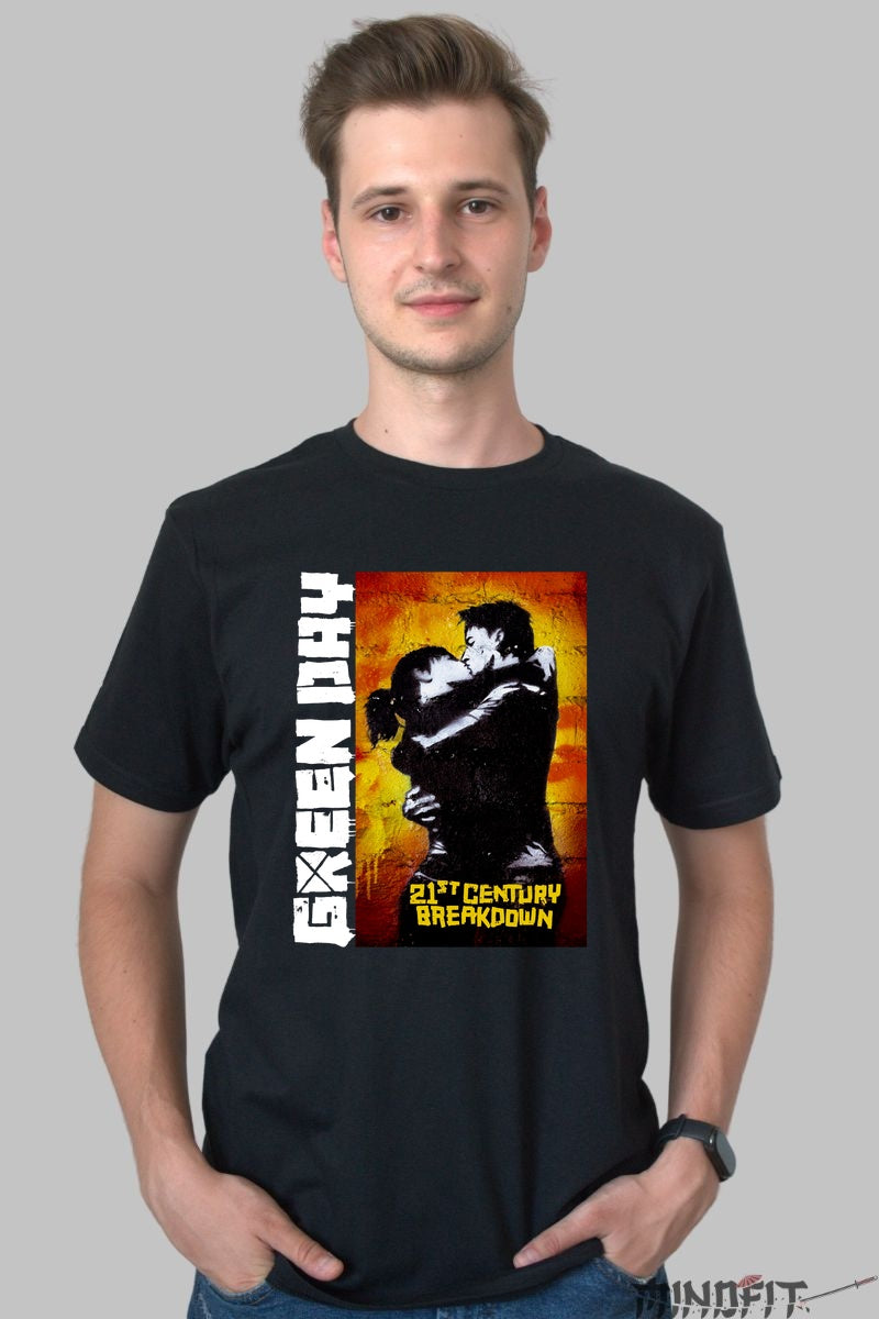 Tricou Green Day - 21st Century Breakdown barbat negru