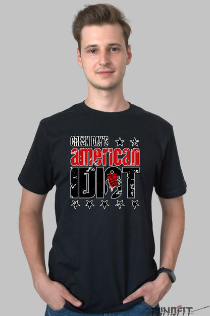 Tricou Green Day - American Idiot Edition barbat negru