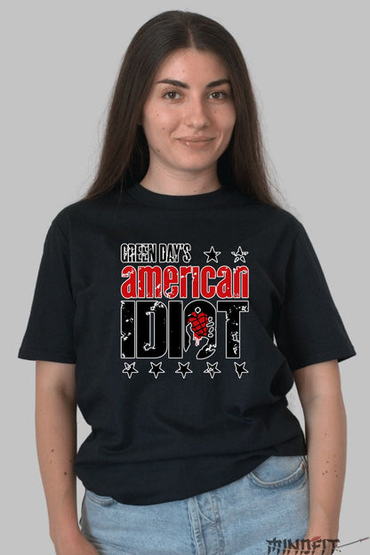 Tricou Green Day - American Idiot Edition dama negru