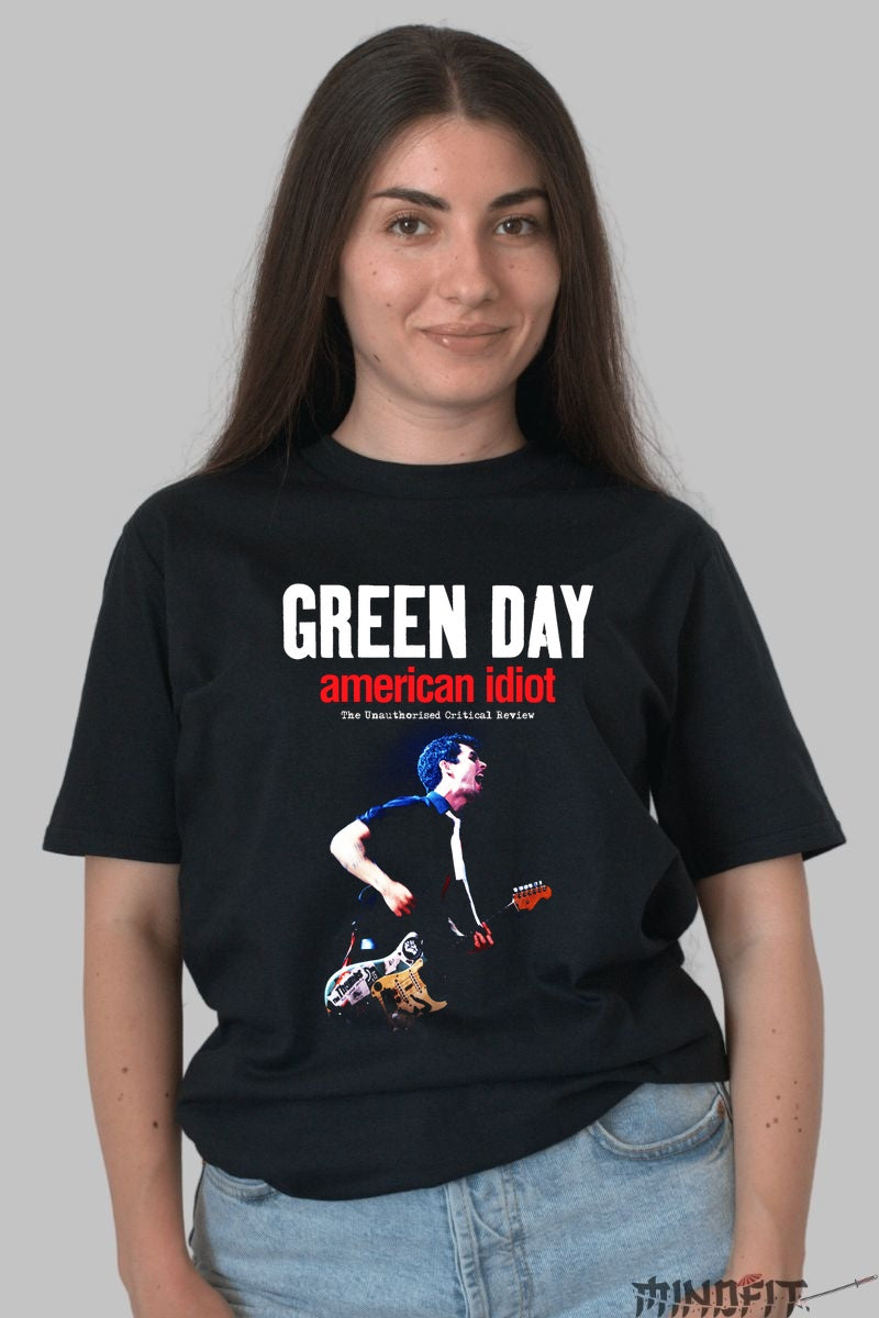 Tricou Green Day - American Idiot Live dama negru