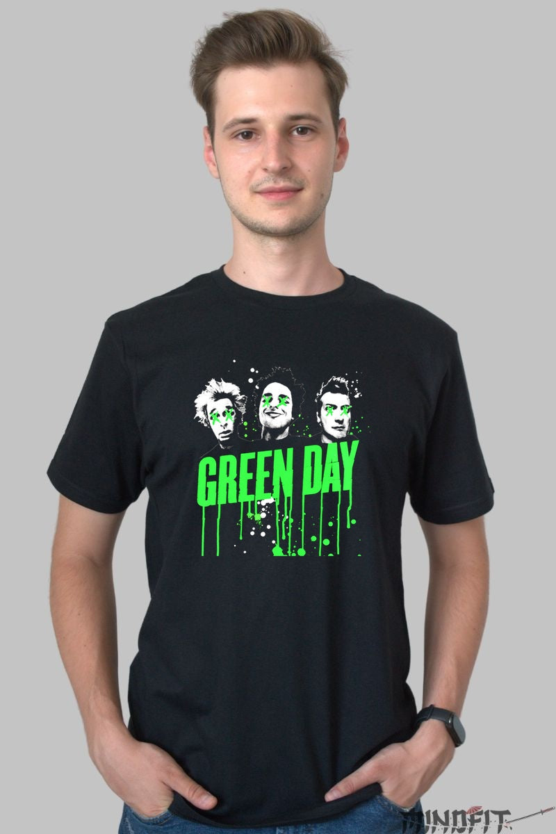 Tricou Green Day - Punk Energy Edition barbat negru