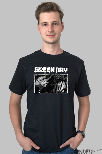 Tricou Green Day - Punk Stage Energy barbat negru