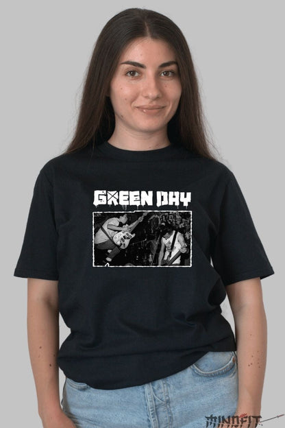 Tricou Green Day - Punk Stage Energy dama negru
