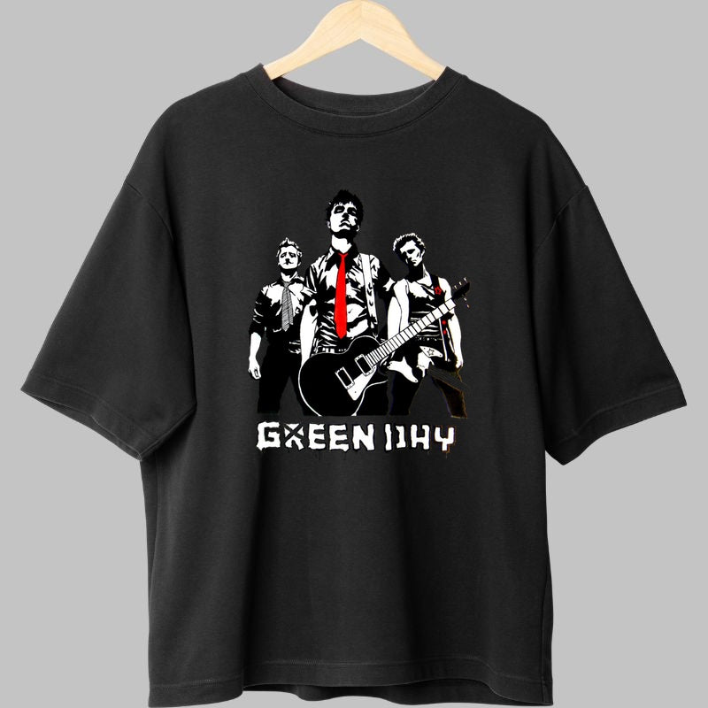 Tricou Green Day - Rebel Punk Portrait fata