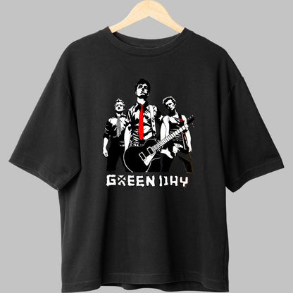 Tricou Green Day - Rebel Punk Portrait fata