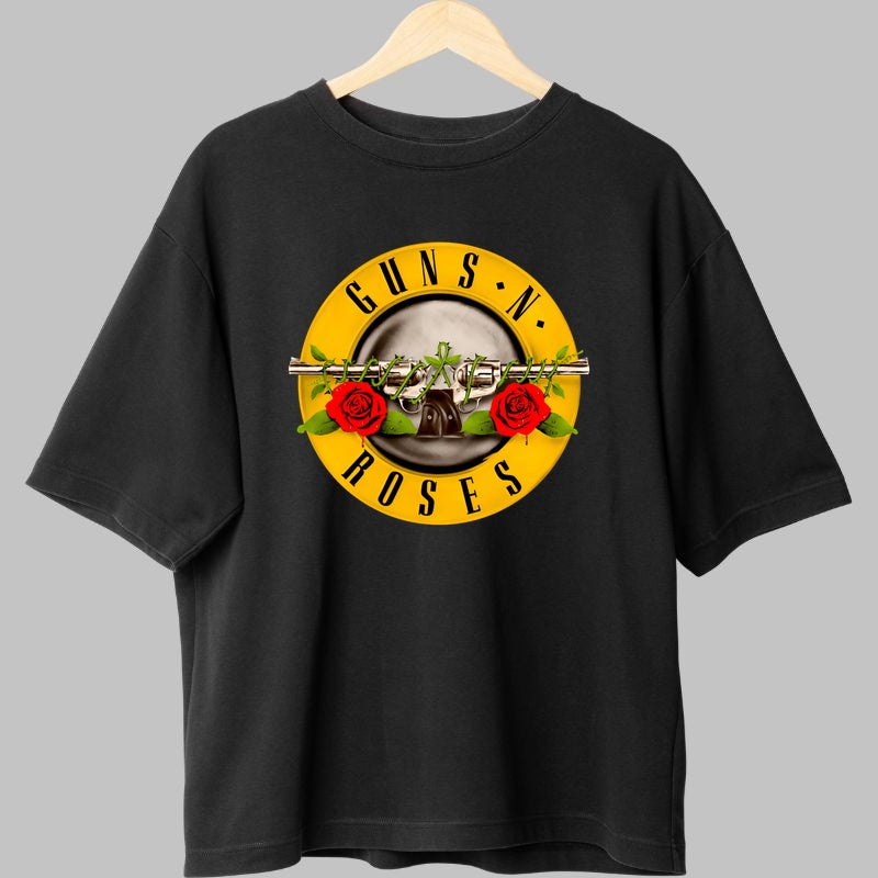 Tricou Guns N' Roses - Emblema Iconica Rock fata