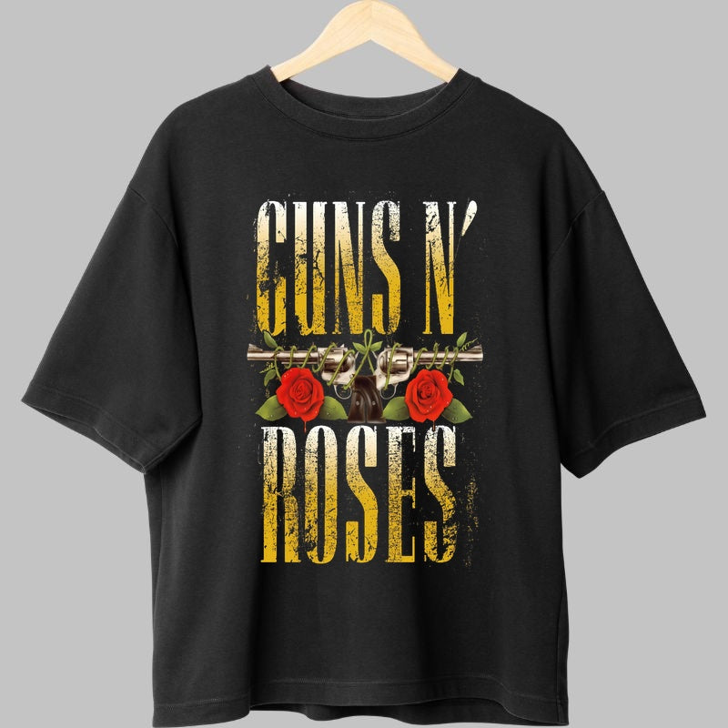 Tricou Guns N' Roses - Emblema Rock Exploziva fata