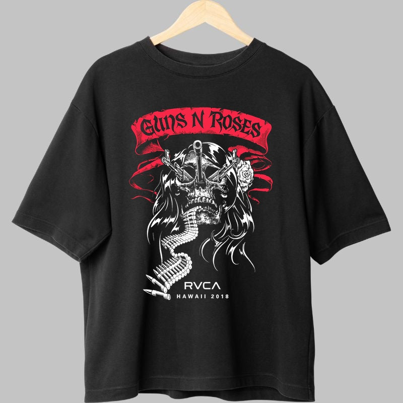 Tricou Guns N- Roses - Hawaii Tour 2018 fata