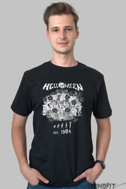 Tricou Helloween - 25 Years Legacy Edition barbat negru