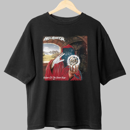 Tricou Helloween - Keeper of the Seven Keys fata