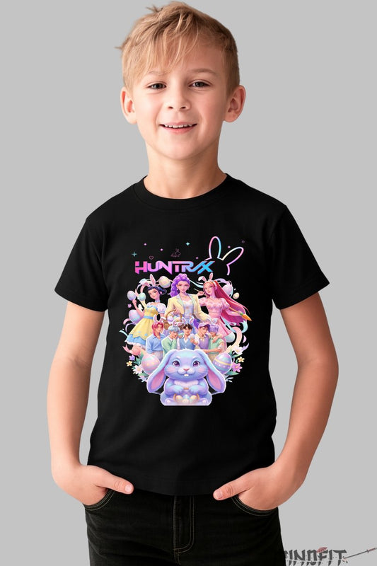 Tricou HUNTRIX Fantasy - Colectia Magica baiat negru