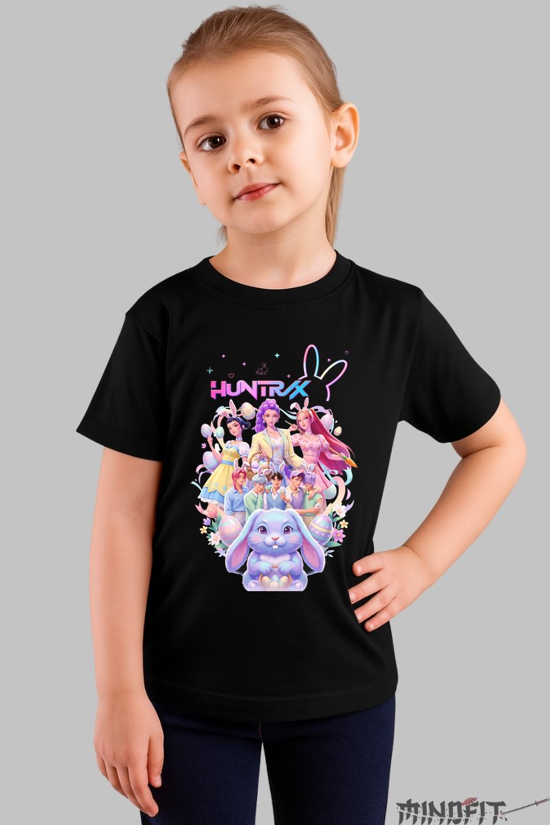 Tricou HUNTRIX Fantasy - Colectia Magica fata negru
