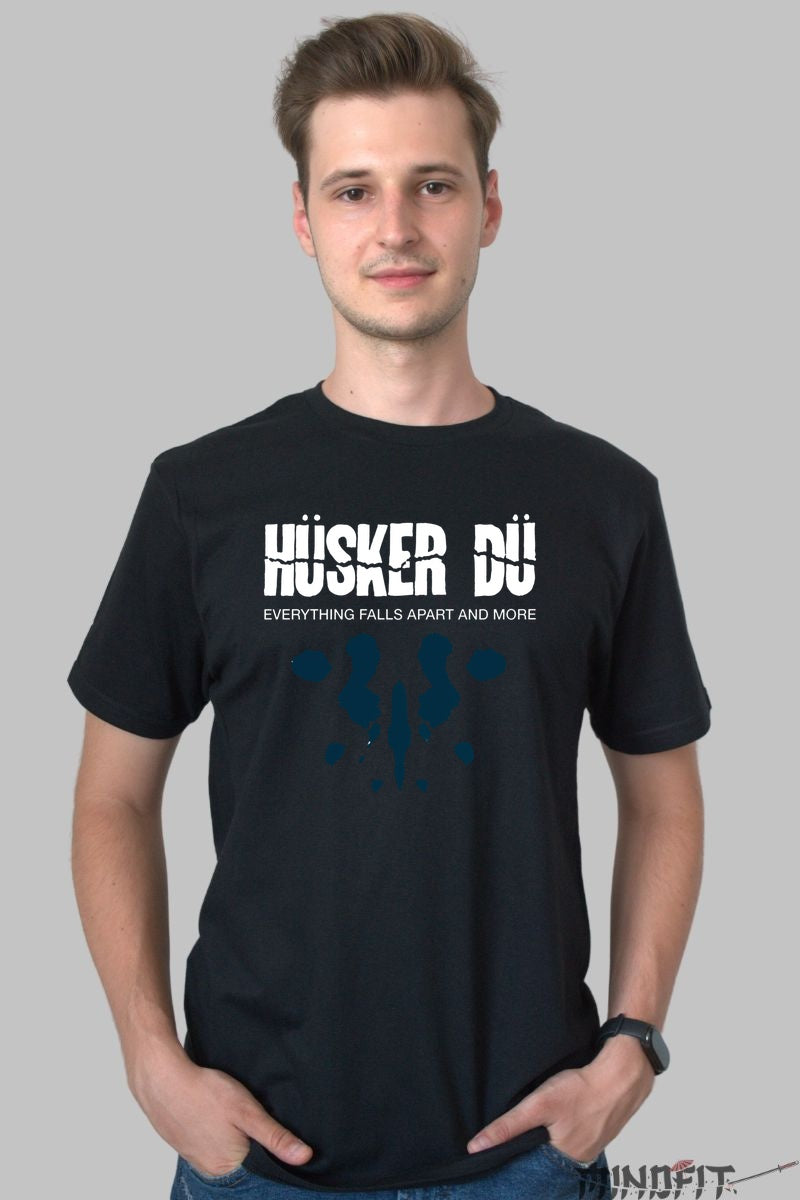 Tricou Huker Du - Everything Falls Apart and More barbat negru