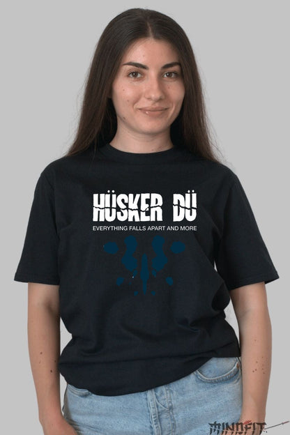 Tricou Huker Du - Everything Falls Apart and More dama negru