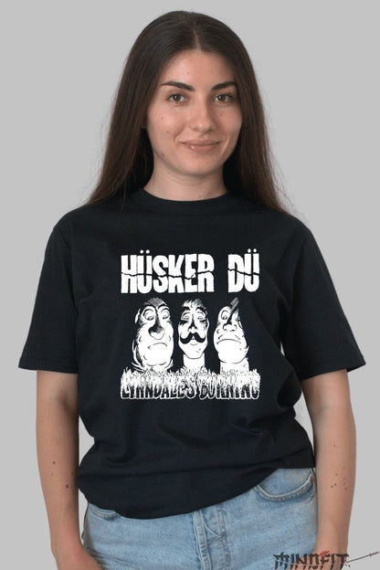Tricou Husker Du - Lyndale-s Burning Art dama negru