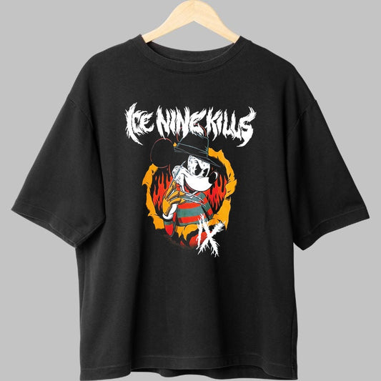 Tricou Ice Nine Kills - Horror Crossover Edition fata