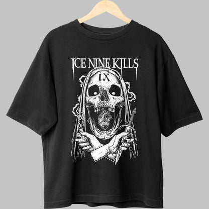 Tricou Ice Nine Kills - Horrorcore Skull Art fata