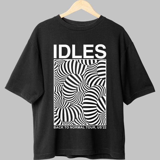 Tricou IDLES - Back to Normal Tour 2022 fata