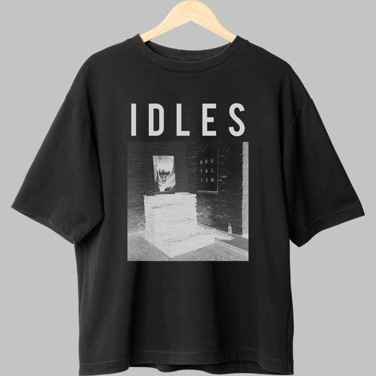 Tricou IDLES - Brutalism Edition fata