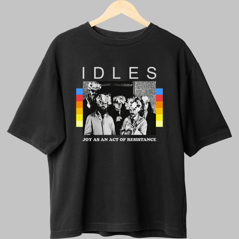 Tricou IDLES - Joy As An Act of Resistance fata