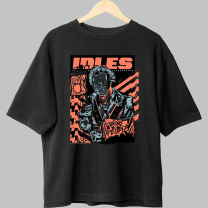Tricou IDLES - Rebel Art Manifest fata