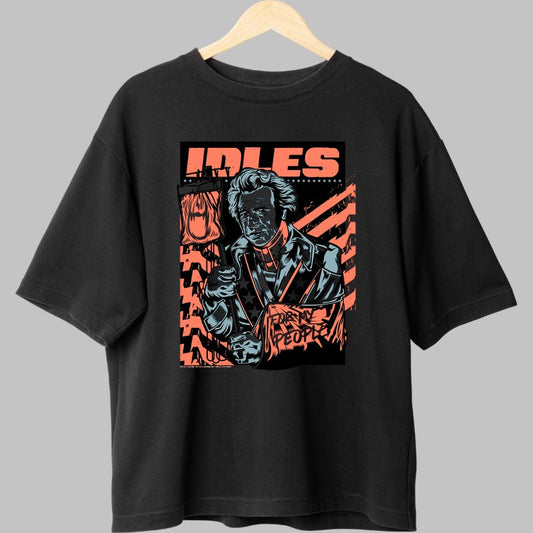 Tricou IDLES - Rebel Art Manifest fata