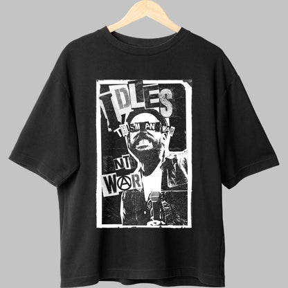 Tricou IDLES - This Man Is Not At War fata