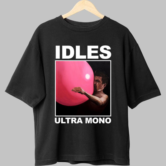 Tricou IDLES - Ultra Mono Artwork fata