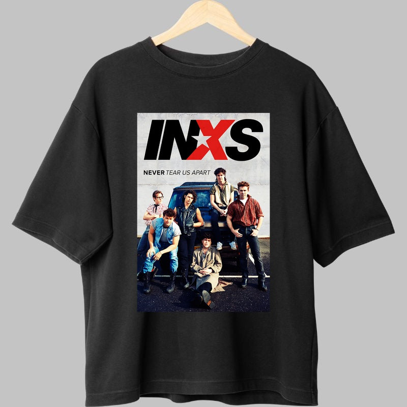 Tricou INXS - Never Tear Us Apart fata