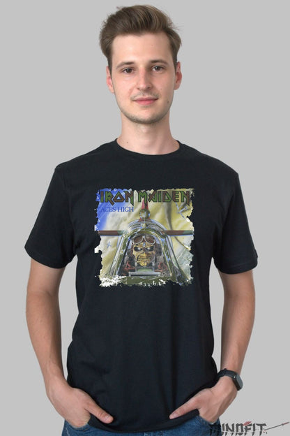 Tricou Iron Maiden - Aces High Legacy barbat negru