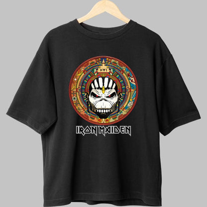 Tricou Iron Maiden - Aztec Skull Legacy fata