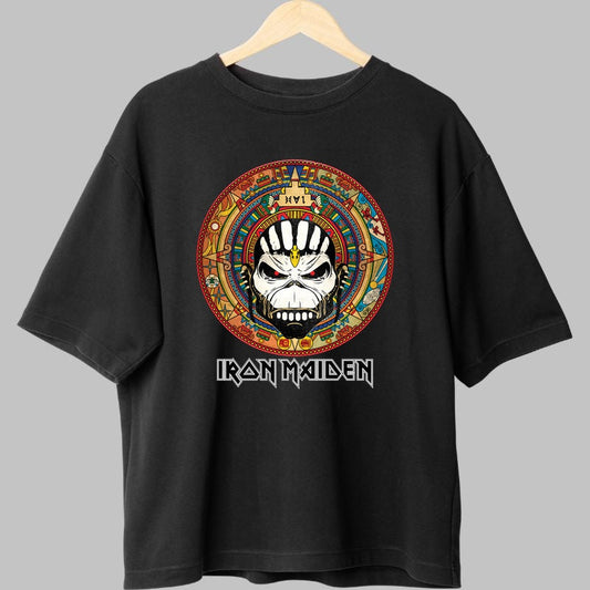 Tricou Iron Maiden - Aztec Skull Legacy fata