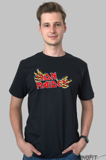 Tricou Iron Maiden - Claws of Metal Power barbat negru