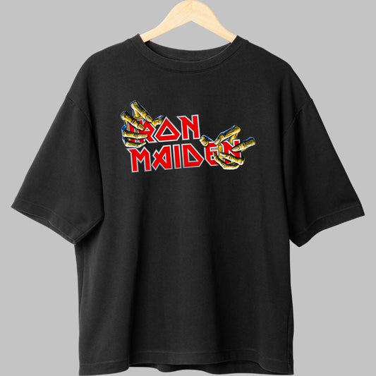 Tricou Iron Maiden - Claws of Metal Power fata