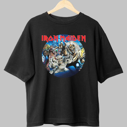 Tricou Iron Maiden - Eddie Legends Circle fata