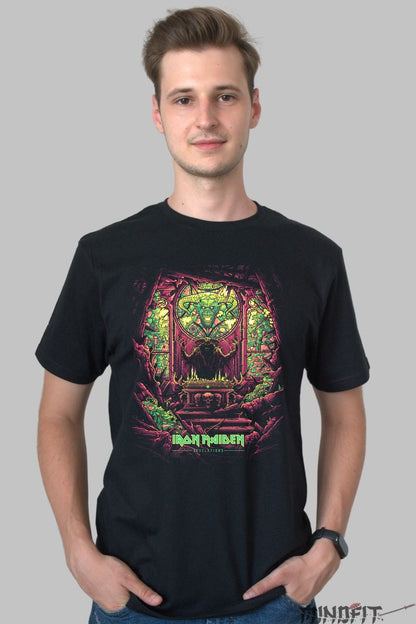 Tricou Iron Maiden - Revelations Temple Art barbat negru