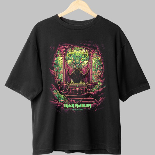 Tricou Iron Maiden - Revelations Temple Art fata