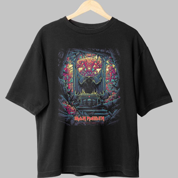 Tricou Iron Maiden - Sanctuarul Intunecat