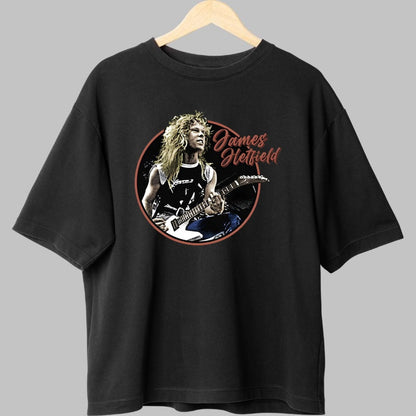 Tricou James Hetfield - Metal Power Iconic fata