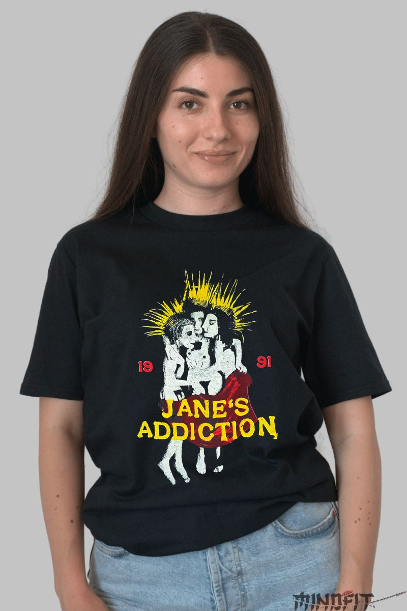 Tricou Jane-s Addiction - 1991 Iconic Graphic dama negru