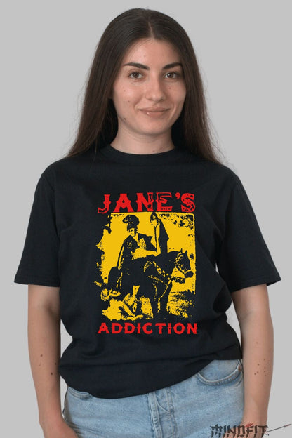 Tricou Jane-s Addiction - Classic Rebel Art dama negru