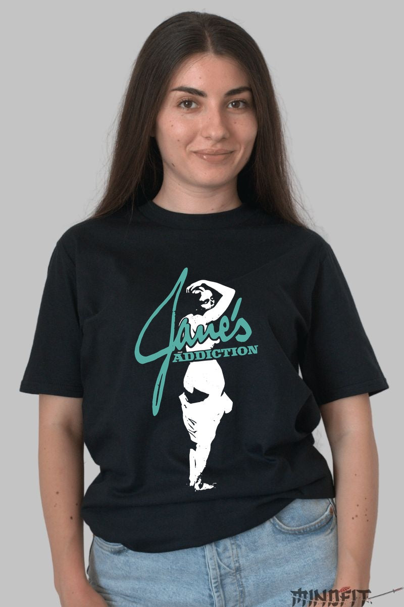 Tricou Jane's Addiction - Iconic Stage Silhouette dama negru