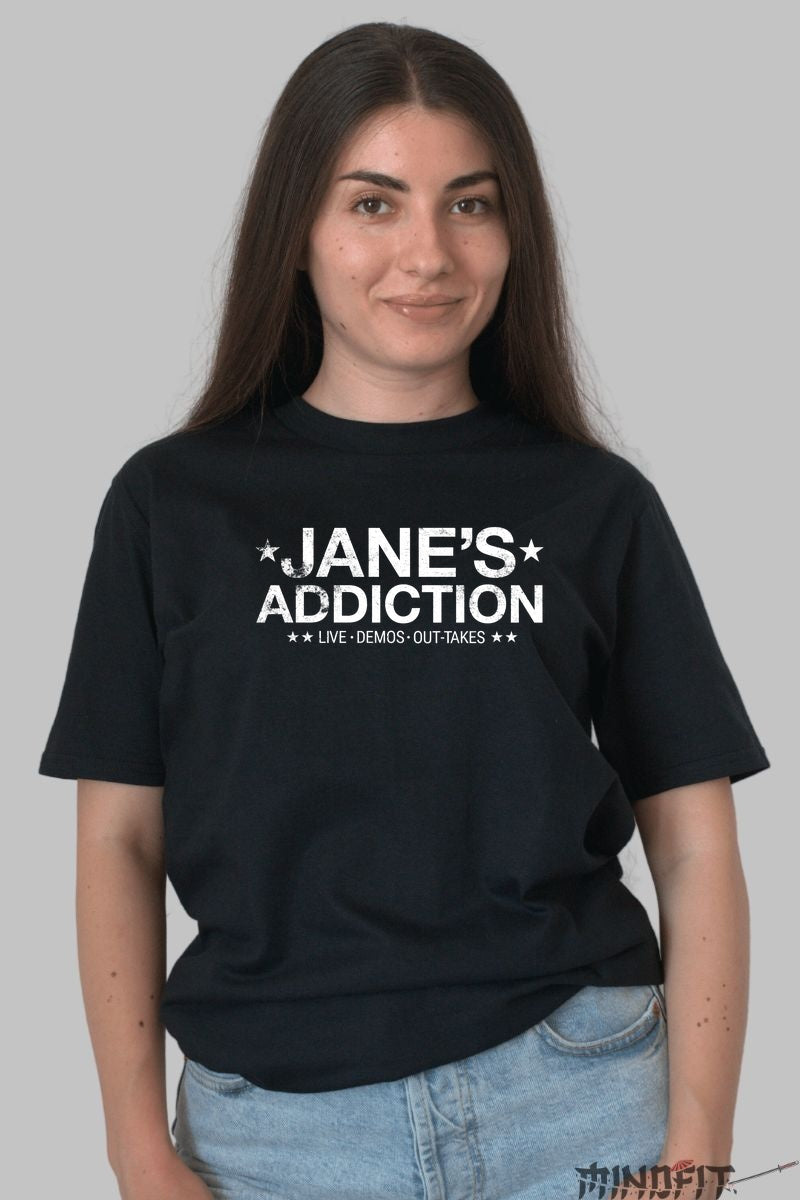 Tricou Jane's Addiction - Live Demos Out-Takes dama negru