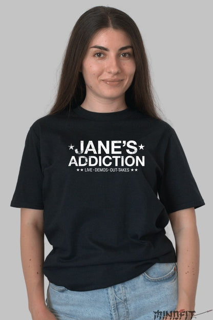 Tricou Jane's Addiction - Live Demos Out-Takes dama negru