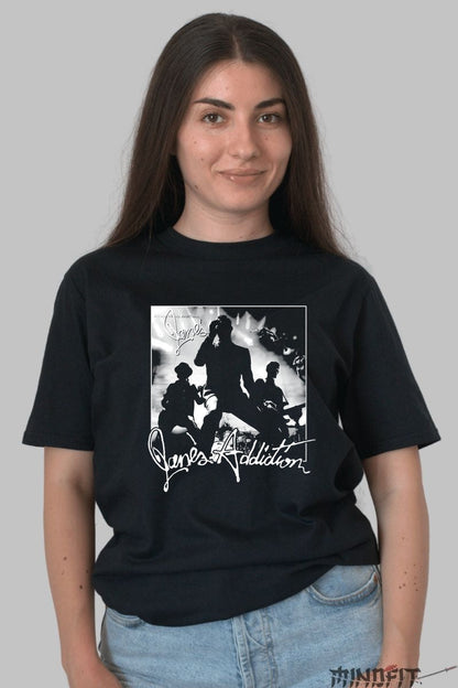 Tricou Jane's Addiction - Live Energy Vibes dama negru