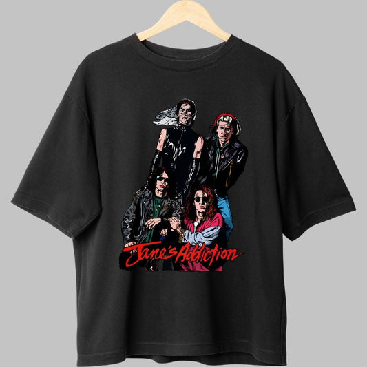 Tricou Jane-s Addiction - Portret Rebele Anii -90 fata