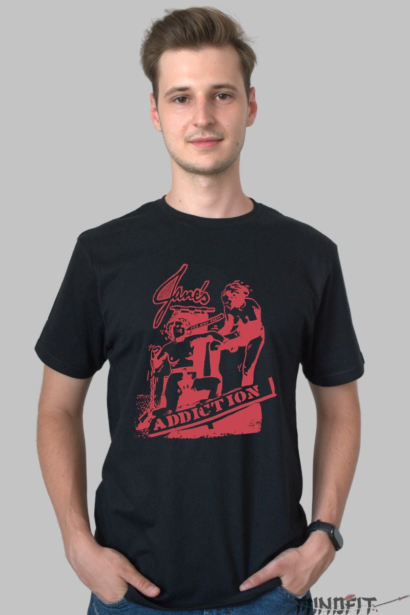 Tricou Jane-s Addiction - Show Urban Vintage barbat negru